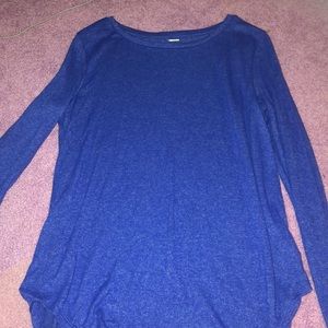 Old Navy Blue Long Sleeve